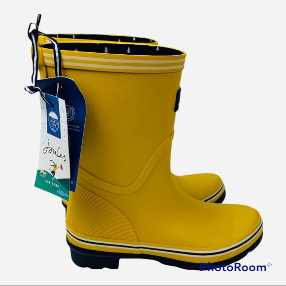 Joules Shoes - JOULES  Yelow rain boots  7